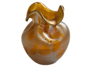 Johann Lötz Witwe Jugendstil Glasvase "Astrae" um 1920