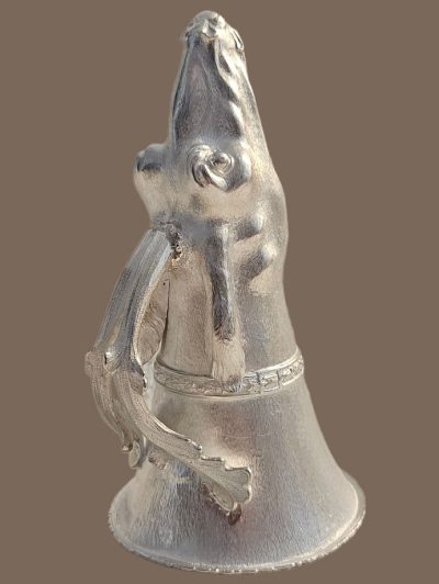 Extrem seltener ALT WIEN / Wiener Silber Jagd - Sturzbecher in Form eines Rehbocks Stephan Mayerhofer & Klinkosch 1840